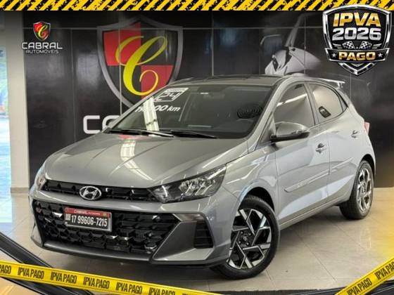HYUNDAI HB20 1.0 TGDI FLEX SENSE AUTOMÁTICO HYUNDAI HB20 1.0 TGDI FLEX SENSE AUTOMÁTICO